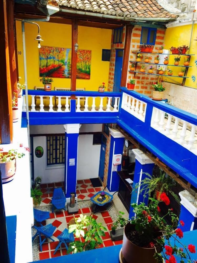 Hotel Blue Door Housing Historic Quito Zewnętrze zdjęcie